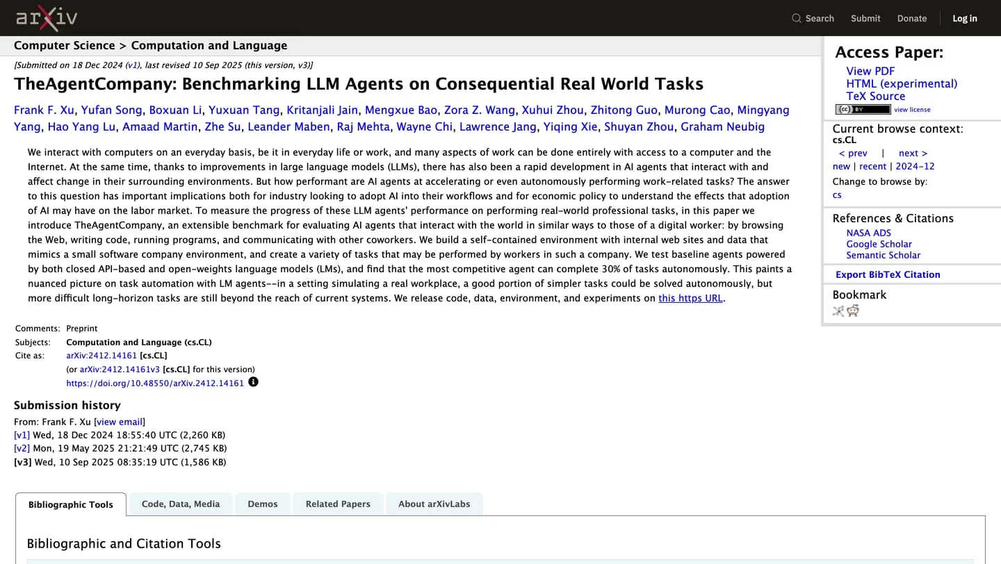 Screenshot of the source: arxiv.org/abs/2412.14161
